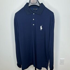 Polo Ralph Lauren - Long Sleeve Golf Shirt - Cotton - Medium